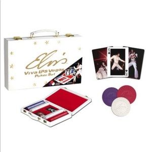 Elvis | Viva Las Vegas Poker Set - New Perfect Condition